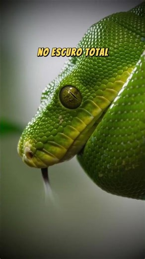 Essa cobra passa a vida inteira nas árvores e tem uma técnica de caça que parece ficção científica.