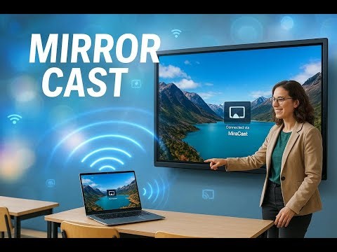 MirrorCast Magic: Wireless Screen Sharing on ATVI & Cybernetyx Panels