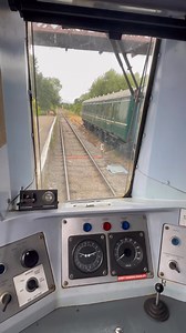 The driver’s view from a class 142 (142011) Pacer train. This is based at the Midland Railway - Butterley. | Adrian Watson
