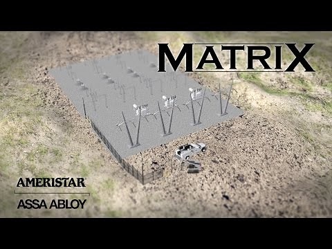 Matrix Perimeter Enclosure Grid- Ameristar | Assa Abloy