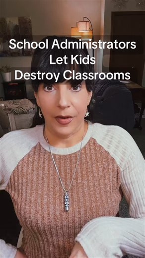 Miss Brandi | I keep seeing young students trash classrooms while school staff stand there watching because administrators won’t allow intervention.... | Instagram