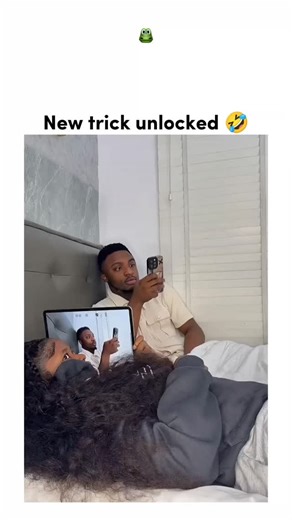 sosuua.io on Instagram: "This video captures a mind-bending recursive optical illusion that uses video-in-video editing to create a sense of infinite depth. ​Video Summary ​The video starts with a man and a woman in a bedroom setting. ​The Action: The woman is holding a tablet that appears to be recording or displaying the man sitting behind her."