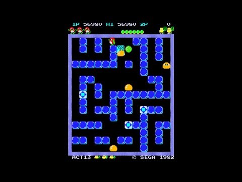 Pengo [Arcade Longplay] (1982)