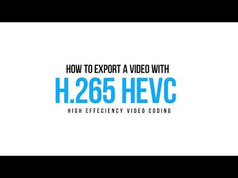 How to export video to H265 codec with VSDC Free Video Editor?