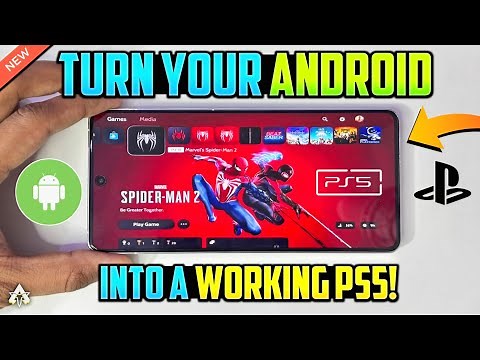 Turn Any Android Phone Into a WORKING PS5 | Play PS5 Games On Android
