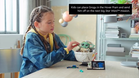 LEGO Star Wars Grogu with Hover Pram Building Toy Set - Star Wars Toy for Kids, Boys & Girls, Ages 10+ - Gift Idea for Birthday - 75403