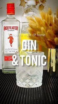 How to make a Gin & Tonic cocktail at home (recipe)