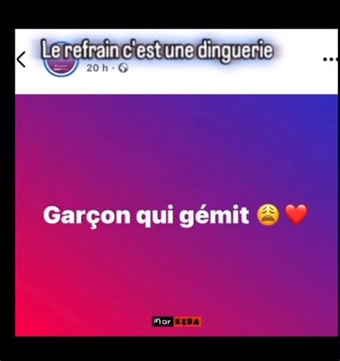 FlashSale🇨🇮 on Instagram: "Garçons qui gémit🤌🏽😂"