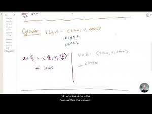 Parametric Surfaces - The Cylinder