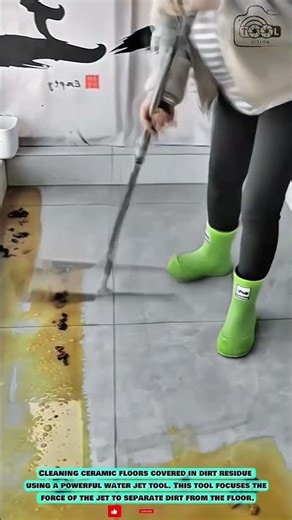 This Practical Tool Makes Cleaning the Dirtiest Floors a Breeze! #innovationtools