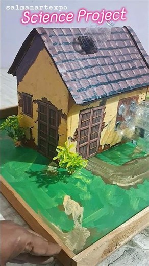 Simple Science Project #ScienceProject#ScienceShorts#YouTubeShorts#SchoolScience#StudentInnovation