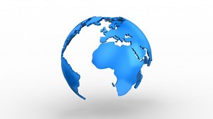 World Map Turns Into a Globe