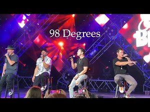 🔥 98 Degrees @ Epcot - Joey Fatone in audience - Full Concert - Eat to the Beat 8/28/22 @98degrees