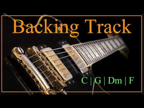 C Major Guitar Backing Track | Pop Rock