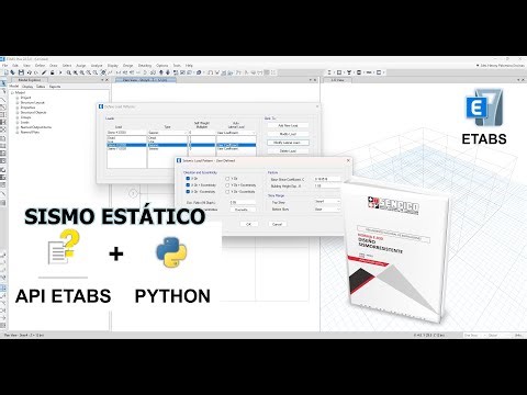 [Python & ETABS API] - DEFINICIÓN DEL SISMO ESTÁTICO