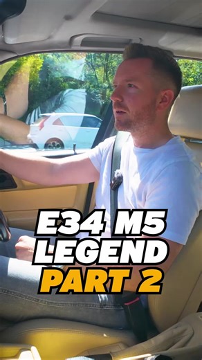 Driving the E34 M5: A Classic BMW Experience