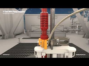 Y-Tool With Pump Support System Deployment