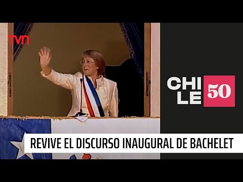 Michelle Bachelet asume la presidencia de Chile en 2006 | #Chile50