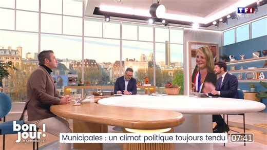 La maire de Poissy porte plainte contre le fils de Karl Olive pour des insultes et des menaces🗣️ « Il y a des mots qui ne doivent pas être prononcés. Mon fils s’est excusé, je me suis excusé », réagit @KARLOLIVE📺 #BonjourLaMatinaleTF1 @AugeyBastien
