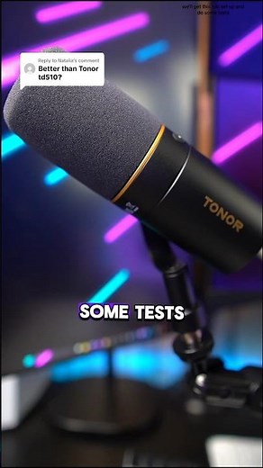 Tonor TD510 Dynamic XLR & USB Microphone Voice Test #shorts #microphone #unboxing #tech #voicetest
