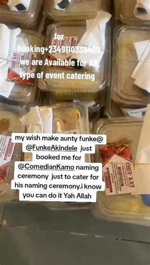 #creatorsearchinsights @Funke Akindele Am a professional caterer I don't just cook I create unforgettable dinning experience.#weddingday #promotetiktok # and am open to to travel anywhere in the world.