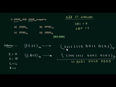 IES Solved Problems (Part 1) - Digital Electronics
