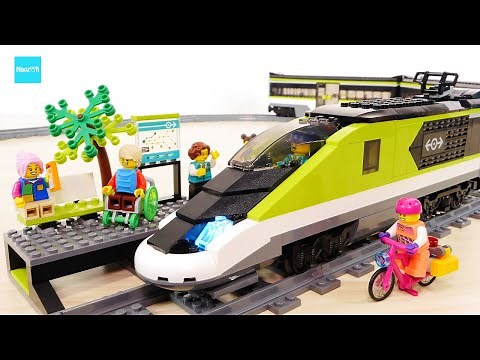 LEGO City Express Passenger Train 60337 Speed Build & Review