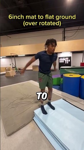 Guy Does a Standing DOUBLE BACKFLIP