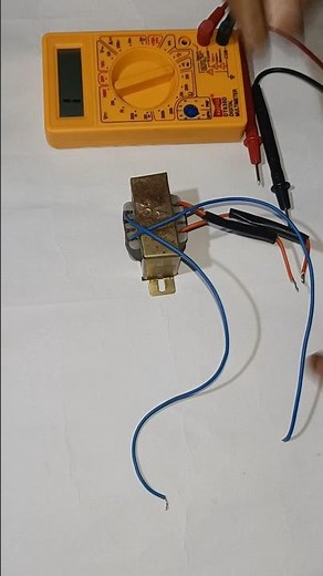 12V Transformer Test with Digital Multimeter! #shorts #experiment #viralvideo