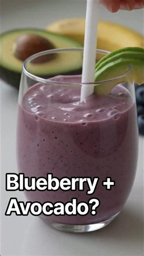 Blueberry Avocado Smoothie 🫐🥑 | Creamy & Easy Smoothie Recipe