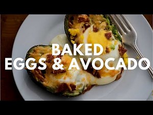 How to Bake an Avocado with Egg