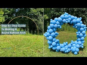 Step-By-Step Guide To Making A Round Balloon Arch | How To | Tableclothsfactory.com