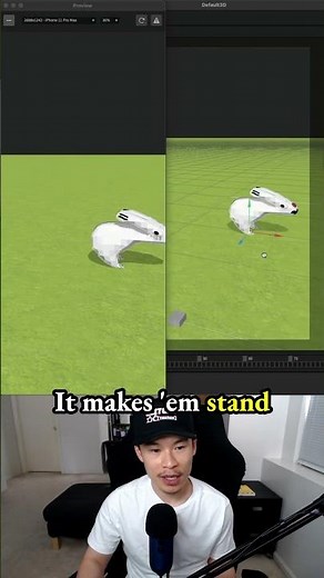 3D Models w/ Color Highlights - making a game mechanic in Buildbox - Character 3.5: Raz the Rabbit