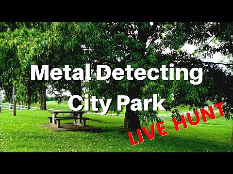 Metal Detecting City Parks and Sports Field