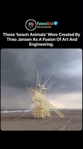Wind-Powered Walking Machines | Theo Jansen’s Strandbeest Engineering Art