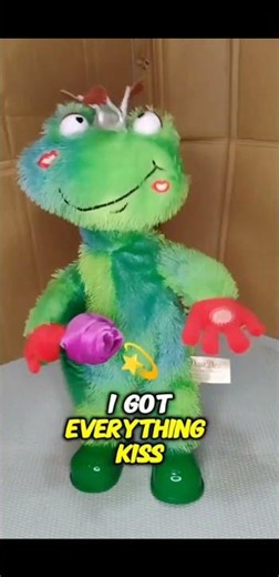 Dandee animated Valentines Frog Prince