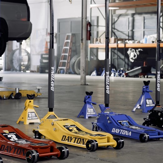 The best-selling professional jacks for lifting all types of vehicles with ease. Equipped with Rapid Pump technology for faster lifts, backed by rigorous third-party testing for ASME/PASE safety compliance, and complemented by a full line of jack stands and vehicle dollies to keep the work rolling. Get top-rated Daytona jacks at top values today! As good as the best for a whole lot less. | Harbor Freight