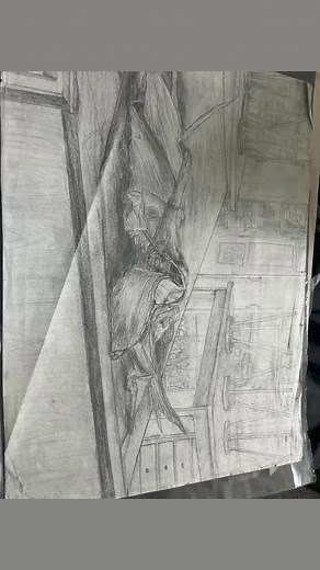 🧚‍♀️My artwork from 8th-college my high school senior year dual enrolled at Kendal. Some from my classes at LCC and U of M. 💖Started doing more art again this summer.✨Now accepting custom orders. ✨#kendal #uofm #lcc #art #portraits #charcoal #stilllife #artist | Marley Wallace