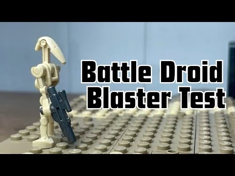 Battle Droid Blaster Test