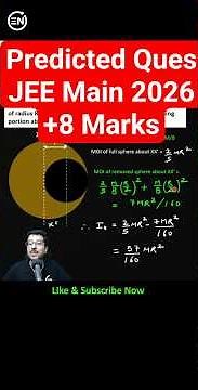 😮+8 Marks Predicted Ques of Rotation #jee2026 #eduniti #viral #pyqs