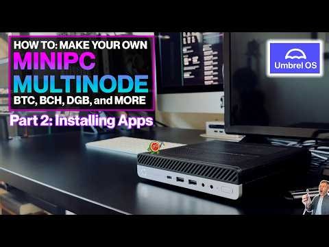 How To: Turn an HP Mini PC into a BTC/BCH/DGB Multinode (with solo mining pools!) - PART 2 of 2