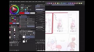In his latest video on creating Webcomics series, Vampbyte (@vampbyte) introduces the panel tools! Learn how to set up, split, and edit comic panels for your pages in today's "Let's Create" video! https://youtu.be/zJOO4Tn9HIE | CLIP STUDIO PAINT