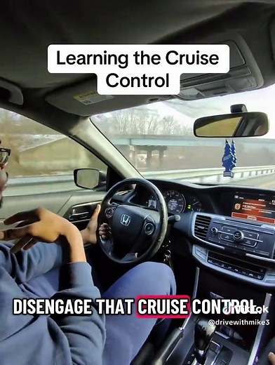 Using cruise control while driving on a highway or straight way. Every car will be different but know how to activate it safely when driving and saving gas mileage. #drivinginstructor #drivinglesson #howtodrive #newdriver #cruisecontrol