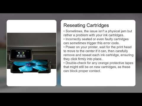 HP Printer Error Code 0x61011be4 – Printer Head Stuck Fix