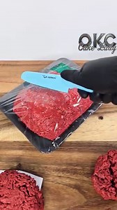 Cutting The Ground Beef Cake 😲 👇 | OKC Cake Lady