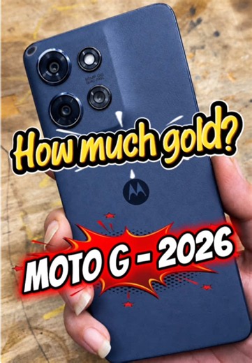 How much gold is in a Motorola Moto G 2026? #gold ##silver##ewast##urbanmining##cryptanaki