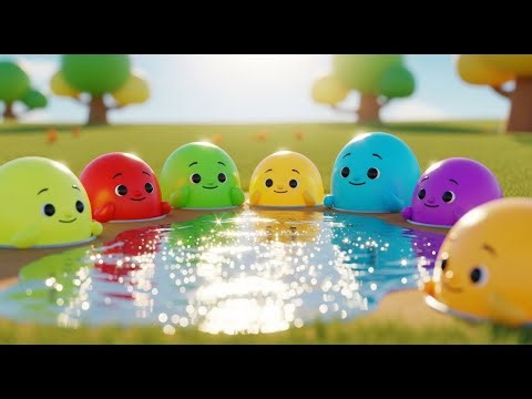 Splish and Splash, Sparkling Like a Jellybean | Fun Bath & Play Rhyme for Kids | Nursery Rhymes