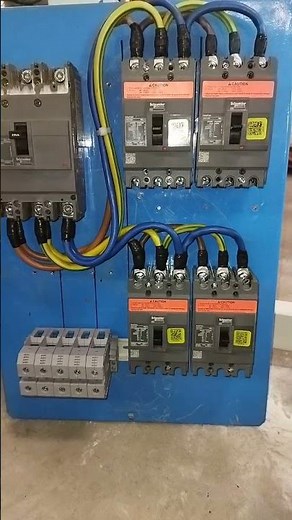 3 Phase MCCB Distribution Panel Wiring #shorts #viralshorts2024 #ytshorts #mccb