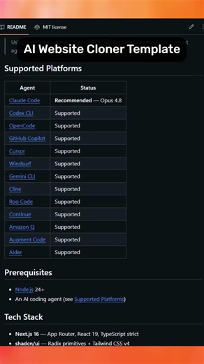 Open Source Projects You Should Know #code #programming #coding #ai #website #techtok #aiwebsites