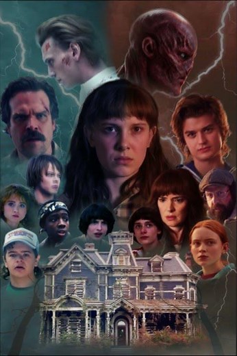Stranger Things 5 Poster Concept | Netflix Fan Edit by VFX Artist #shorts #viral